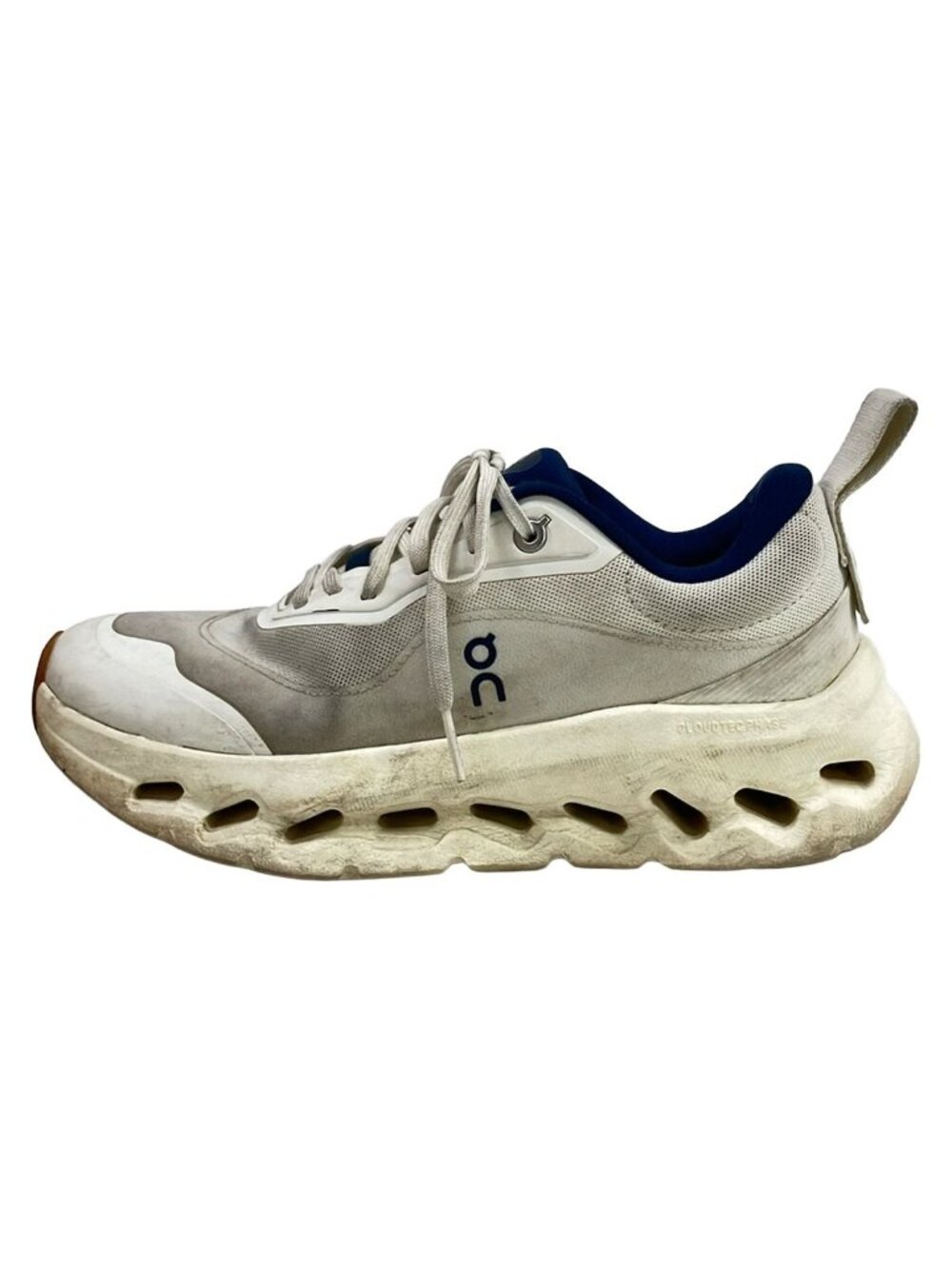 Loewe x On Running Sneakers Light Gray Navy White